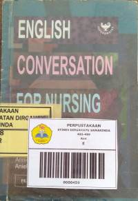 Image of English Conversation For Nursing Personnel