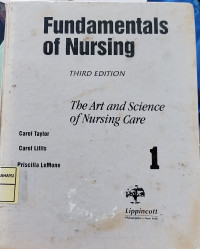 Image of Fundamentals of Nursing; the art and science of nursing Care Vol. 1 Ed. 3