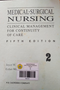Image of Medical-Surgical Nursing Clinical Management For Continuity Of Care Volume 2 Edisi 5 FC